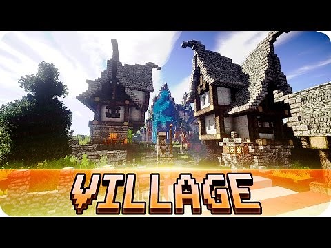 Minecraft - Beautiful Medieval Village - Map w/ Download