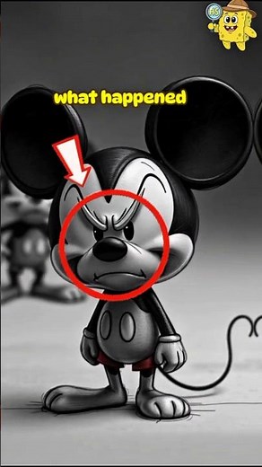 The Hidden Story Behind Mickey Mouse’s Creation 🐭 #DisneySecrets