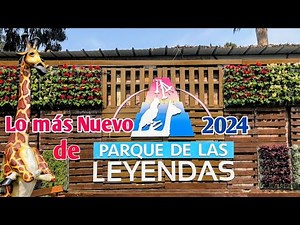 LIMA PERÚ 4K | ASÍ LUCE EL PARQUE DE LAS LEYENDAS EN LA ACTUALIDAD | DÍA 08/09/2024