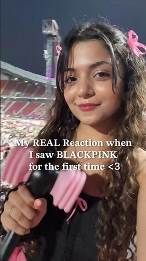 my REAL reaction to BLACKPINK🤩🖤💖 #shorts #hansikakrishna #blackpink