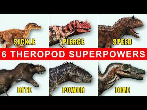 Each Theropod Dinosaurs Superpowers Explained