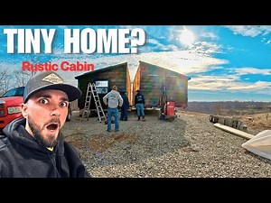 Epic Double Wide Cabin Installation - Amish Built