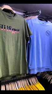 Men’s summer t-shirts in top brands like BOSS and Tommy 👕🔥Lightweight cotton, a variety of colors, and styles for every vibe and outing! 📍6 أكتوبر - المحور المركزي - رنا مول - بعد مسجد الحصري📞 01010040888#clothing #fashion #style #clothingbrand #clothes #streetwear #apparel #tshirt #ootd #onlineshopping | Outlet Factory Egypt