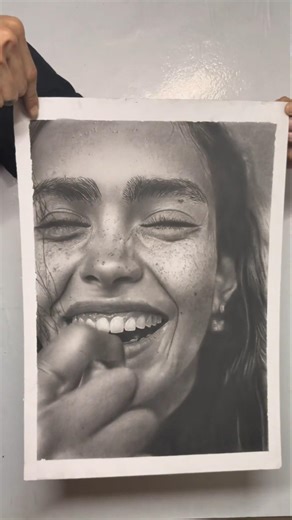“Wait for the Transformation 😳 | Hyper Realistic Portrait Drawing”