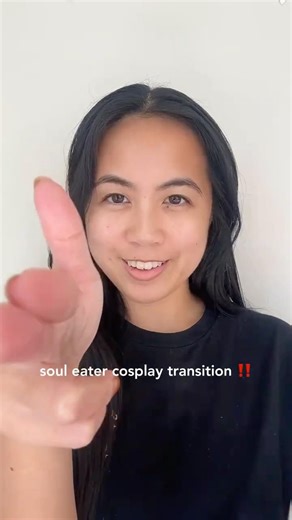 death the kid soul eater cosplay transition💀 #animecosplay #cosplaygirl #cosplayer #animeconvention