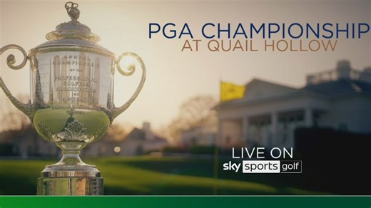 PGA Championship 2025: TV coverage, Quail Hollow schedule, UK start times and how to watch or stream men's major on Sky Sports