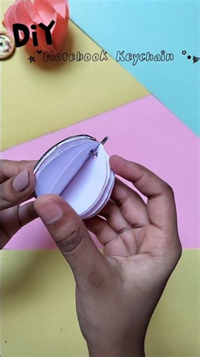 Diy Mini Watermelon 🍉 Keychain Notebook #diy #craft #backtoschool