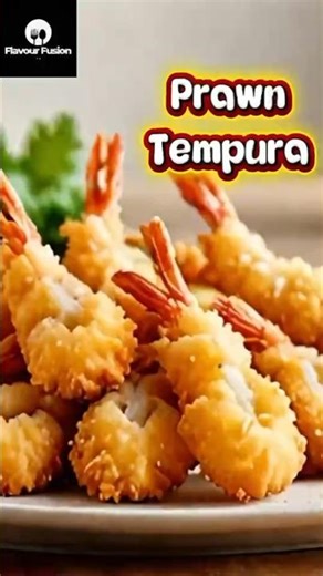 The Crispiest Shrimp Tempura 🍤 #easyrecipes