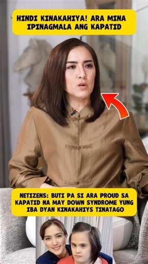 HINDI KINAKAHIYA! Ara Mina, Ibinunyag ang Kanyang Kapatid! Lucky Charm daw Niya Ito sa Buhay Ngayon
