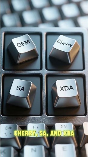 Keycap Profiles Explained ⌨️