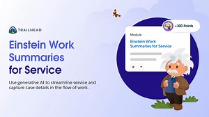 Learn how you can tackle more complex casework with this #MondayModule. 👏 Einstein for Service serves as a smart agent that can save you time, reduce errors, and boost consistency. That's automation for the win. ✨ Explore now: https://sforce.co/4dnFNO4 | Salesforce Trailhead