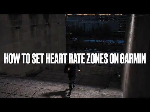 How to set or change heart rate zones on a Garmin watch