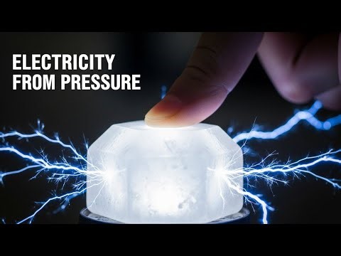 Piezoelectricity : How Squeezing Crystals Creates Electricity