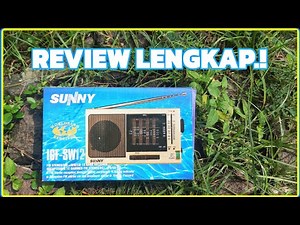 REVIEW RADIO SUNNY ICF-SW12 INDONESIA‼️ #sunny #radio #review