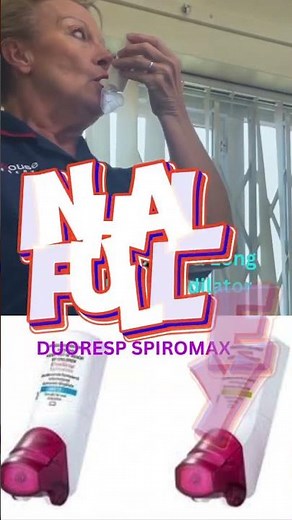 60 Second Asthma Skills! Duoresp Spiromax device #shorts