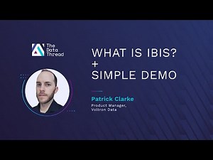 What Is Ibis + Simple Demo