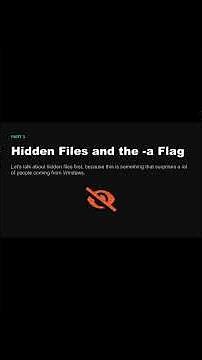ls Command in Linux Explained: Why Hidden Files Even Exist
