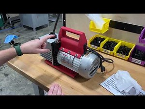 Robinair 15800 fitting installation