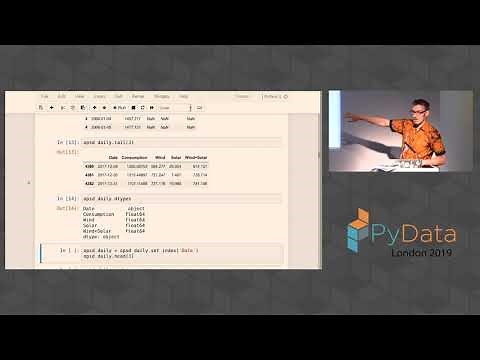 Ian Ozsvald: A gentle introduction to Pandas timeseries and Seaborn | PyData London 2019