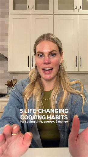Jenn Lueke on Instagram: "I do the last one daily & it cuts down my time in the kitchen by hours every week!! if you’re trying to get into cooking in the new year (even if you’ve never done it much before!) just a few simple habits can really make a difference & make cooking, shopping, and prepping more enjoyable 🛒 lmk your best tip in the comments & tag a friend who could benefit from a personalized copy of Don’t Think About Dinner from me 🤭💗 comment TIPS and I’ll send all of this + more to 