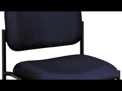🌟 HON Navy Guest & Lounge Chairs | Stackable & Comfortable for Waiting Areas