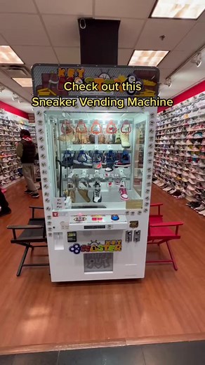 6.3K views · 47 reactions | A Shoe Vending Machine! #vendingmachines #vendingmachinebusiness #vendingmachinechallenge #respectthehustle #moneyeverywhere | pristinevending | Facebook