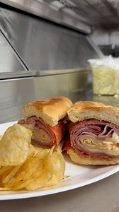 We’re more than just pizza 🤝🏼 Freshly sliced capicola, ham, pepperoni, salami, provolone cheese, lettuce & homemade hero sauce. The Pag’s Hero sub is a must try 🔥 #fyp #eatlocal #midwest #iowa #sandwich #pizza | Pagliai's Pizza Grinnell