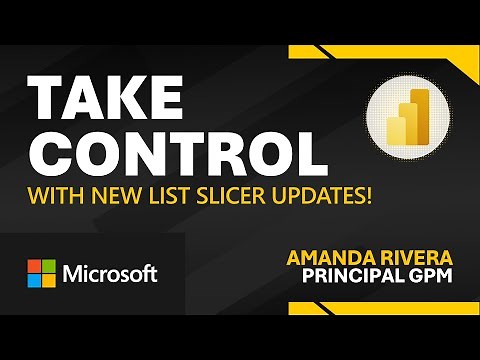 Take control with new list slicer updates (Preview)
