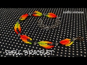 ⚜️ Amazing Shell Bracelet/Anklet/Choker Tutorial DIY (0367)