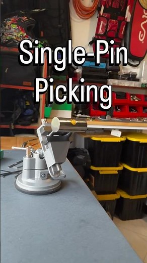Single Pin Picking an Easier Lock