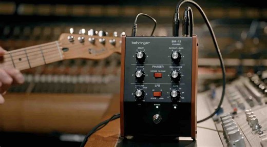Behringer BM-13 PHASER: Affordable 12 Stage Analog Phasing - Guitar Bomb