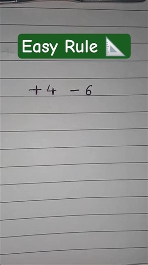 Easy Math Rule #maths #rules #mathstricks