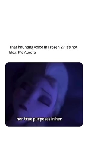 How Songs Are Created on Instagram: "It was Aurora...the Norwegian singer known for her ethereal, angelic sound. Her haunting vocal became the emotional heartbeat of the film, guiding Elsa toward her destiny and adding a layer of mystery that made every note unforgettable. Video: @once_aurora"