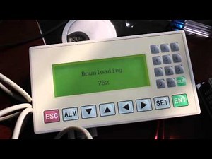 The text display how to upload and download programmer