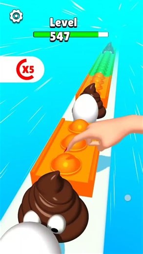 Low to Fast Happy Pop Run Level 547 #shorts #funnygameplay #viralshorts