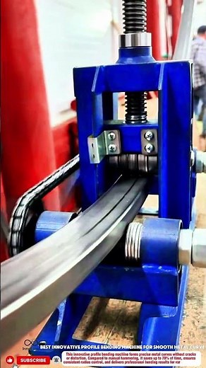 Best Innovative Profile Bending Machine for Smooth Metal Curve