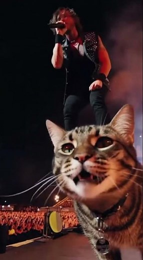 Heavy Metal Cat: The Ultimate Rock Concert 🎸