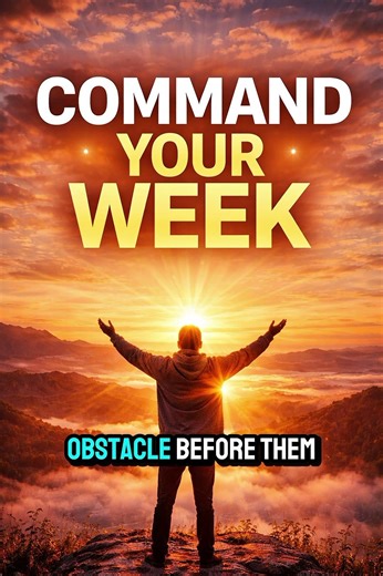 Command Your Week With This Powerful Prayer | Monday Blessing