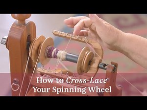 Learn How to Cross-Lace Your Spinning Wheel for Consistency and Comfort