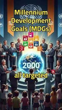 Millennium Development Goals MDGs #unitednations #globalgoals #zerohunger #globalpartnership