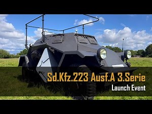 Sd.Kfz.223 Aus.A 3.Serie - Launch Event 2024