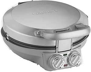 Cuisinart CPP-200 International Chef Crepe/Pizzelle/Pancake Plus, Stainless Steel