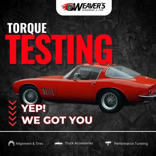 Think your build is quick? Let’s see. Our dyno testing provides real-time horsepower and torque numbers — straight results, no guesswork.  Schedule your run at Weaver’s Alignment & Tire #horsepower #performancetuning | Weaver's Alignment | Facebook