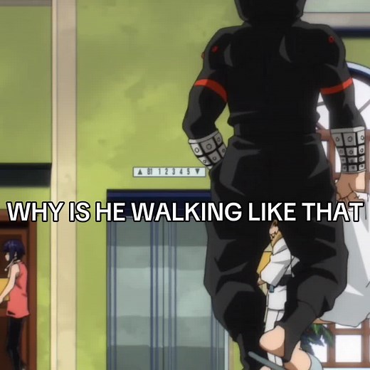 Bakugou's Loud Steps: A My Hero Academia Moment