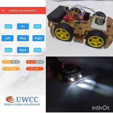 ESP8266 car robot