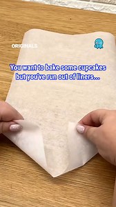 8.4K views · 79 reactions | If you're all out of cupcake liners, you can easily make them yourself 朗 | Curioctopus.com | Facebook