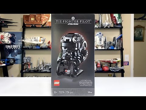 LEGO Star Wars 75274 TIE Fighter Pilot Helmet 2020 Set Review!
