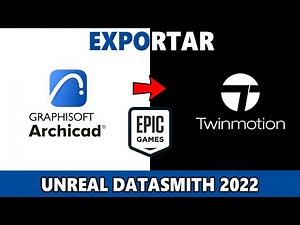 EXPORTAR de ARCHICAD a TWINMOTION 2022 | ▶️ Unreal Datasmith Archicad Twinmotion | DIRECTLINK plugin