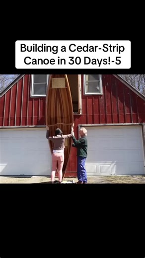 Building a Cedar-Strip Canoe in 30 Days!-5 #cedar
