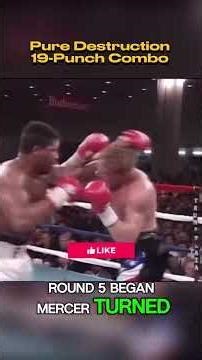 19 Punch combination Knockout #shorts